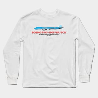 Boeing B747-400F/ER/SCD - KLM Royal Dutch Airlines Cargo Long Sleeve T-Shirt